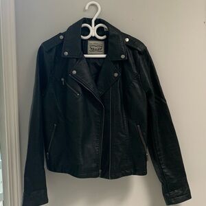 Levi’s Black Vegan Leather Jacket